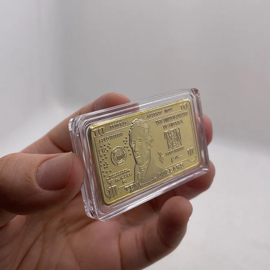 USA Dollar Gold Bars Souvenir Gifts
