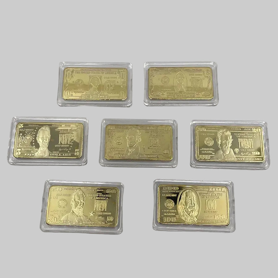 USA Dollar Gold Bars Souvenir Gifts