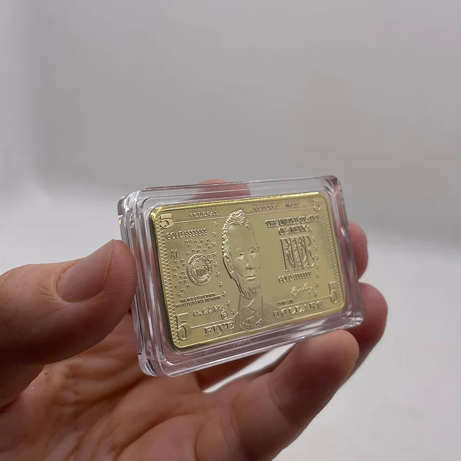 USA Dollar Gold Bars Souvenir Gifts