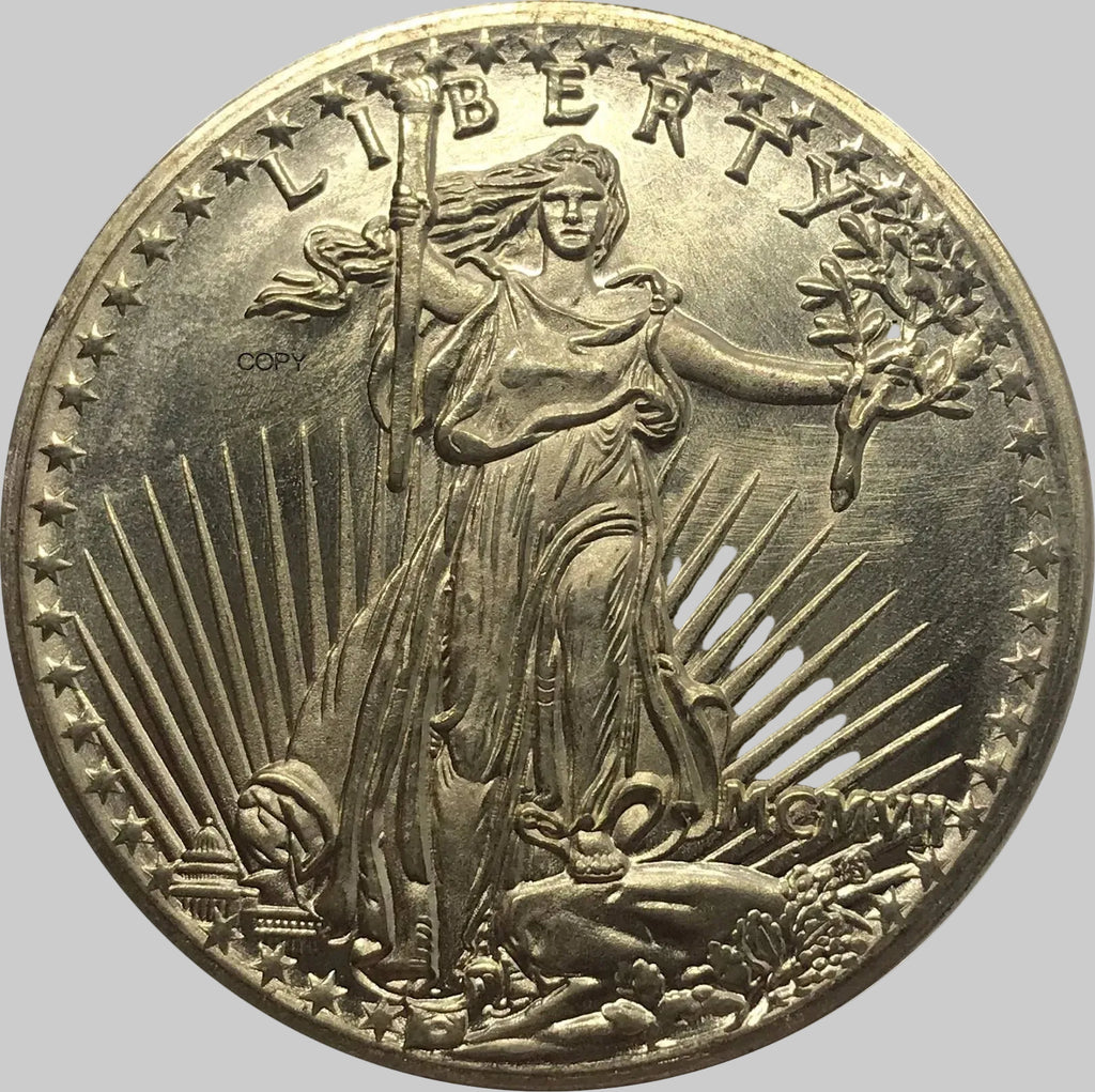 USA 1907 20 Dollars Gold Metal Coins