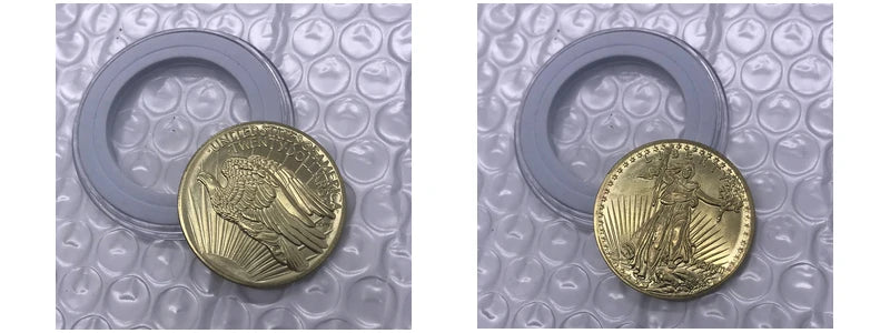 USA 1907 20 Dollars Gold Metal Coins