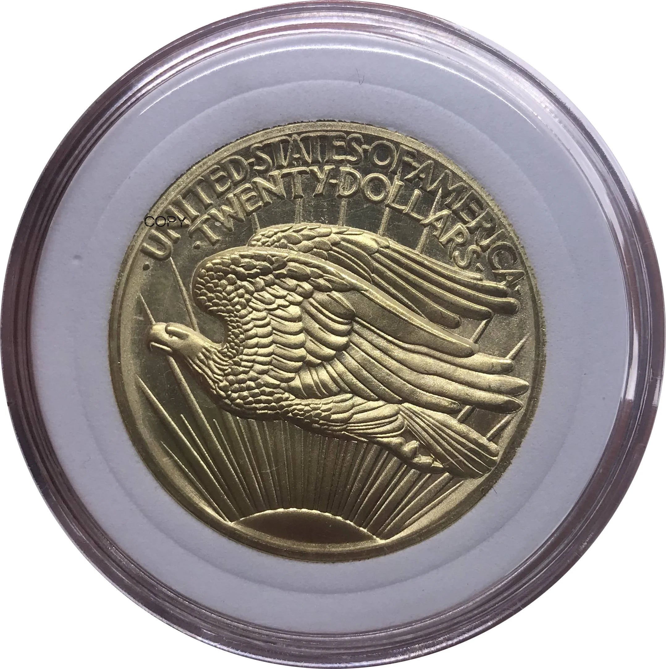 USA 1907 20 Dollars Gold Metal Coins