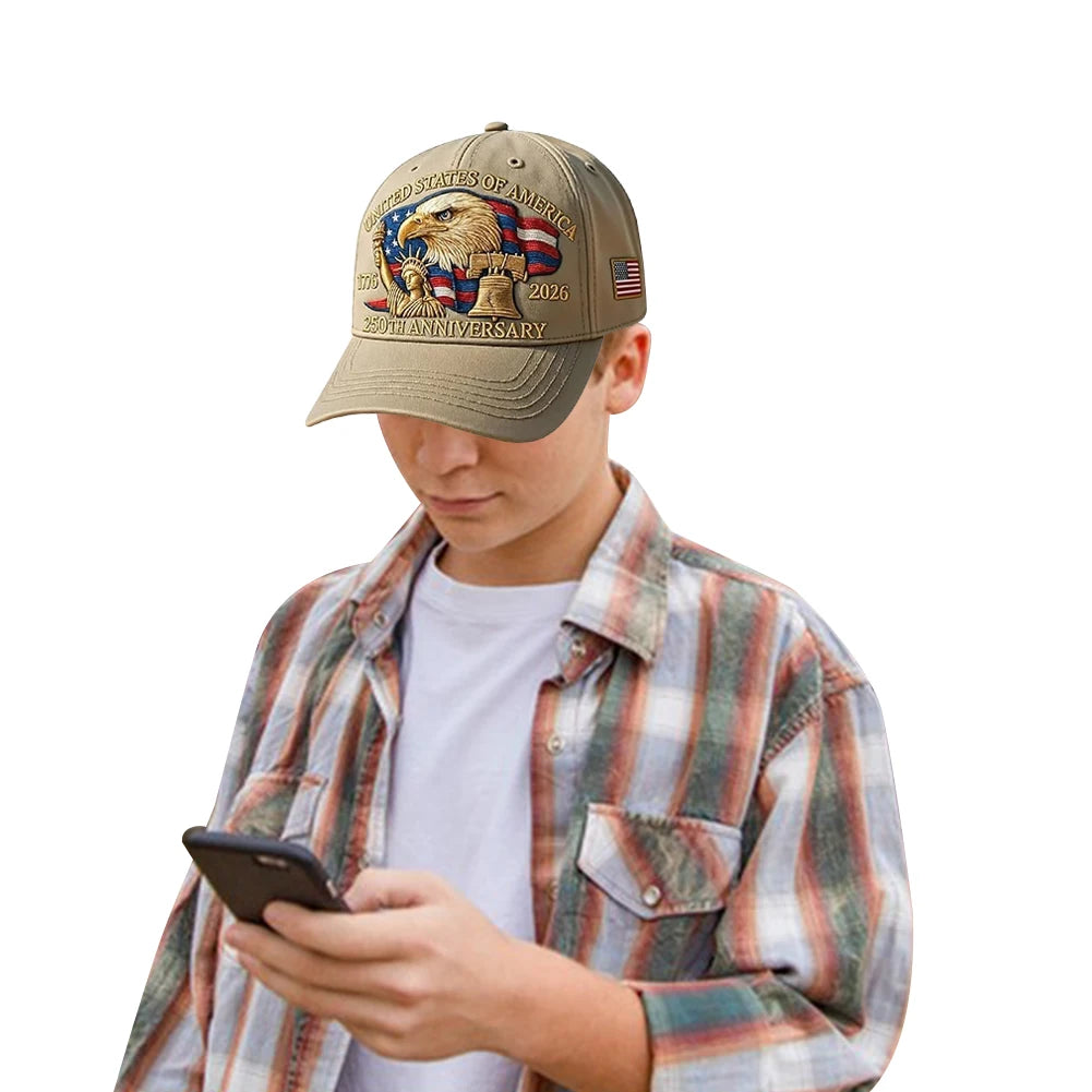 USA 250th Anniversary Patriot's Cap