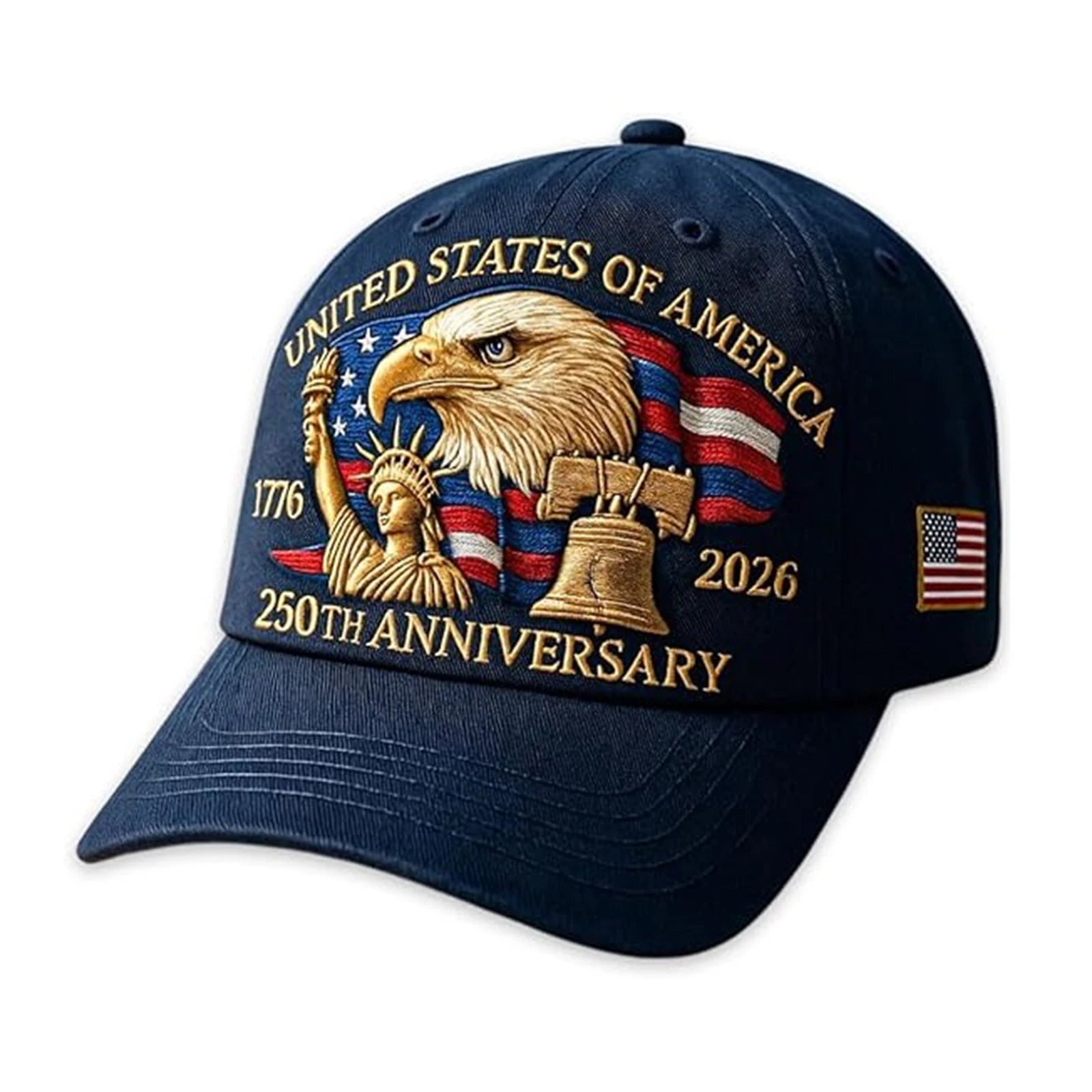 USA 250th Anniversary Patriot's Cap