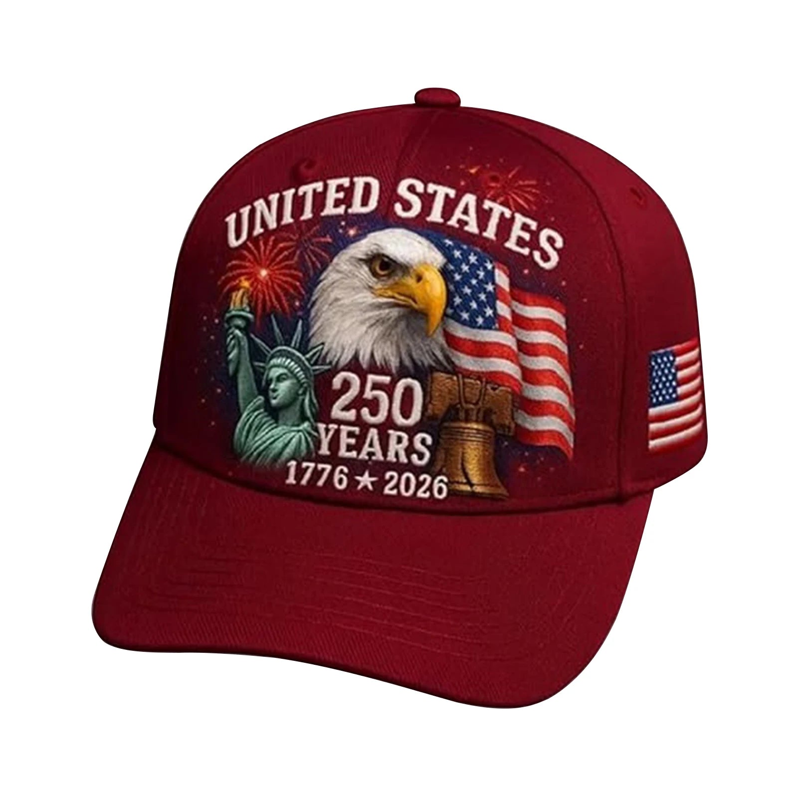 USA 250th Anniversary Patriot's Cap
