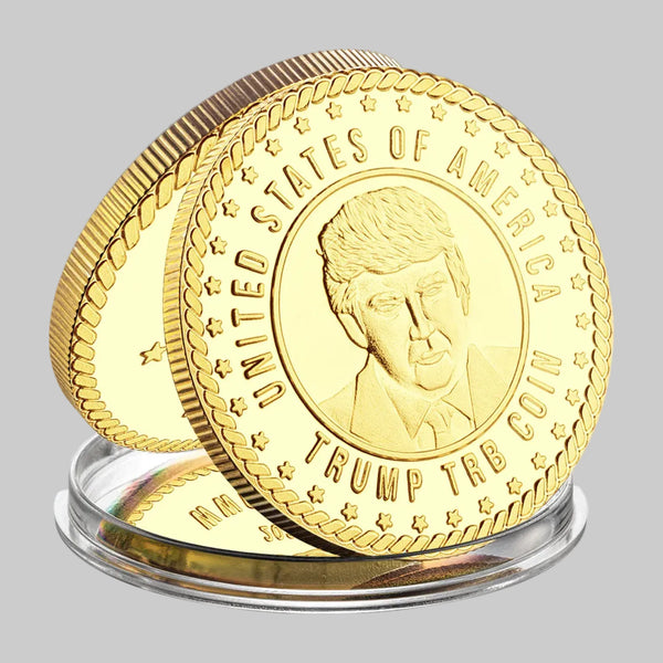 USA WWG1WGA Donald J. Trump Collectible Coin