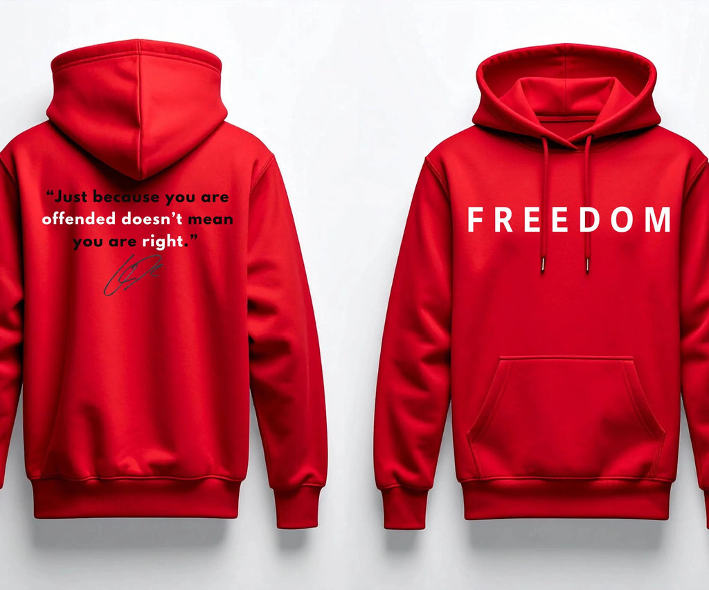 Memorial Freedom Hoodies For Charlie Kirk