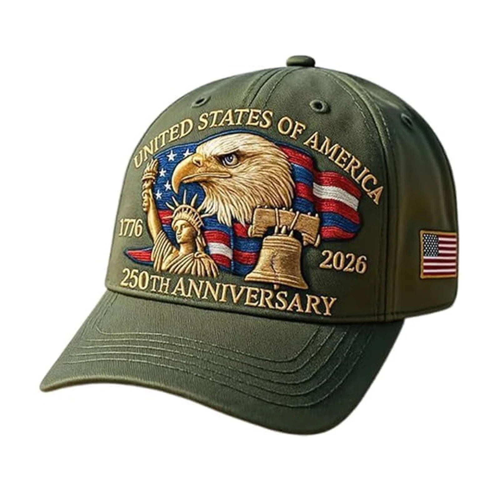 USA 250th Anniversary Patriot's Cap