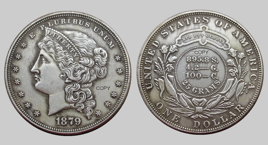 USA 1879 Silver Dollar Coins