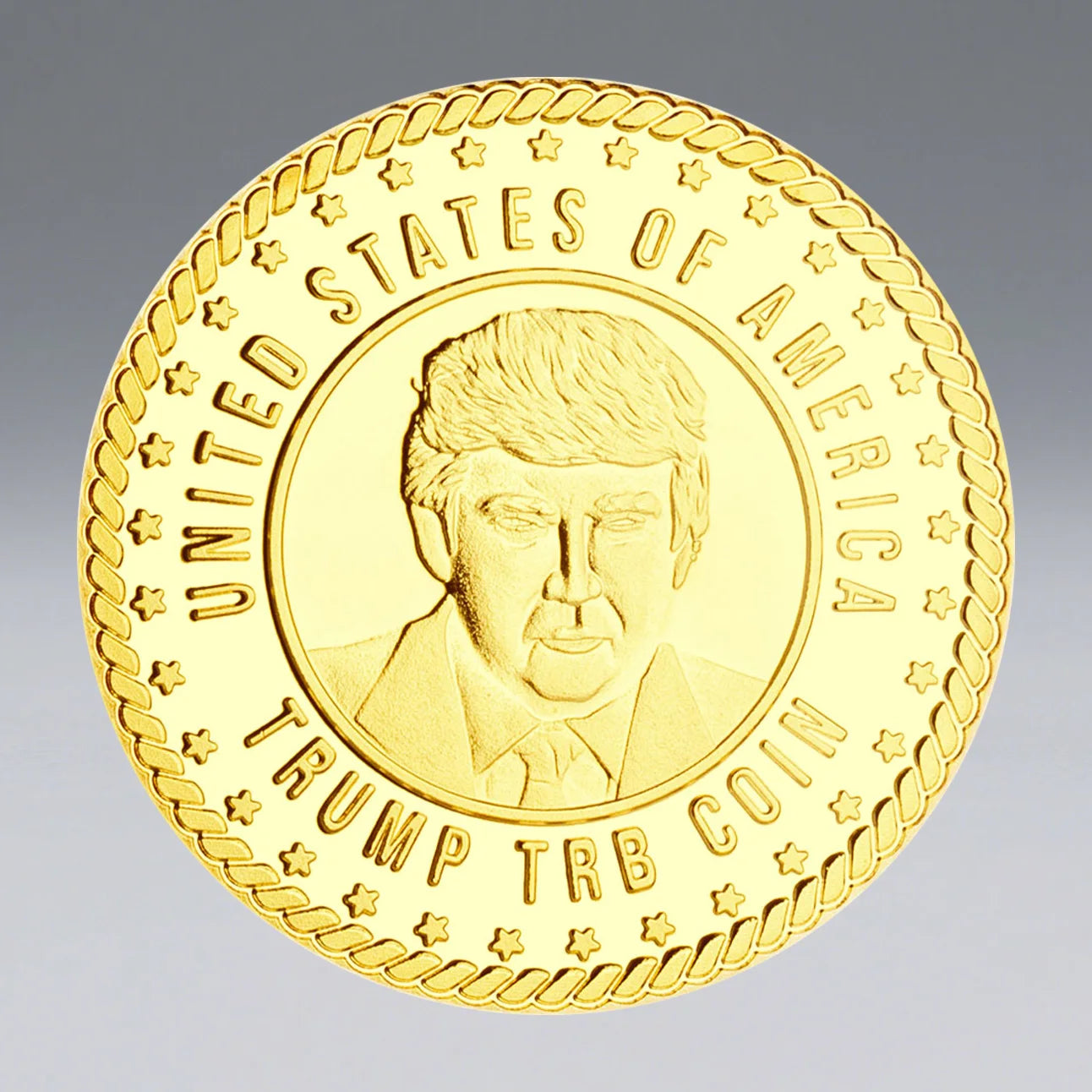 USA WWG1WGA Donald J. Trump Collectible Coin