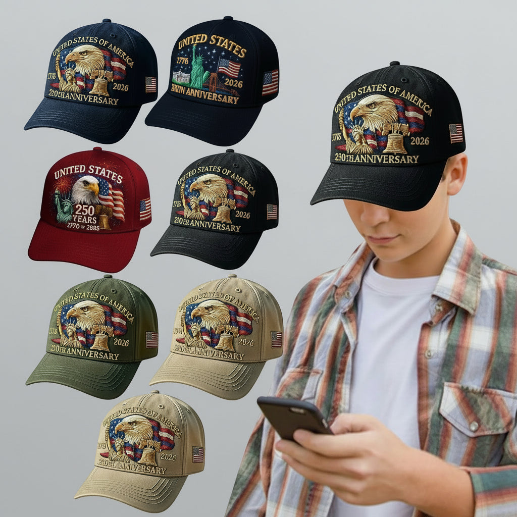 USA 250th Anniversary Patriot's Cap